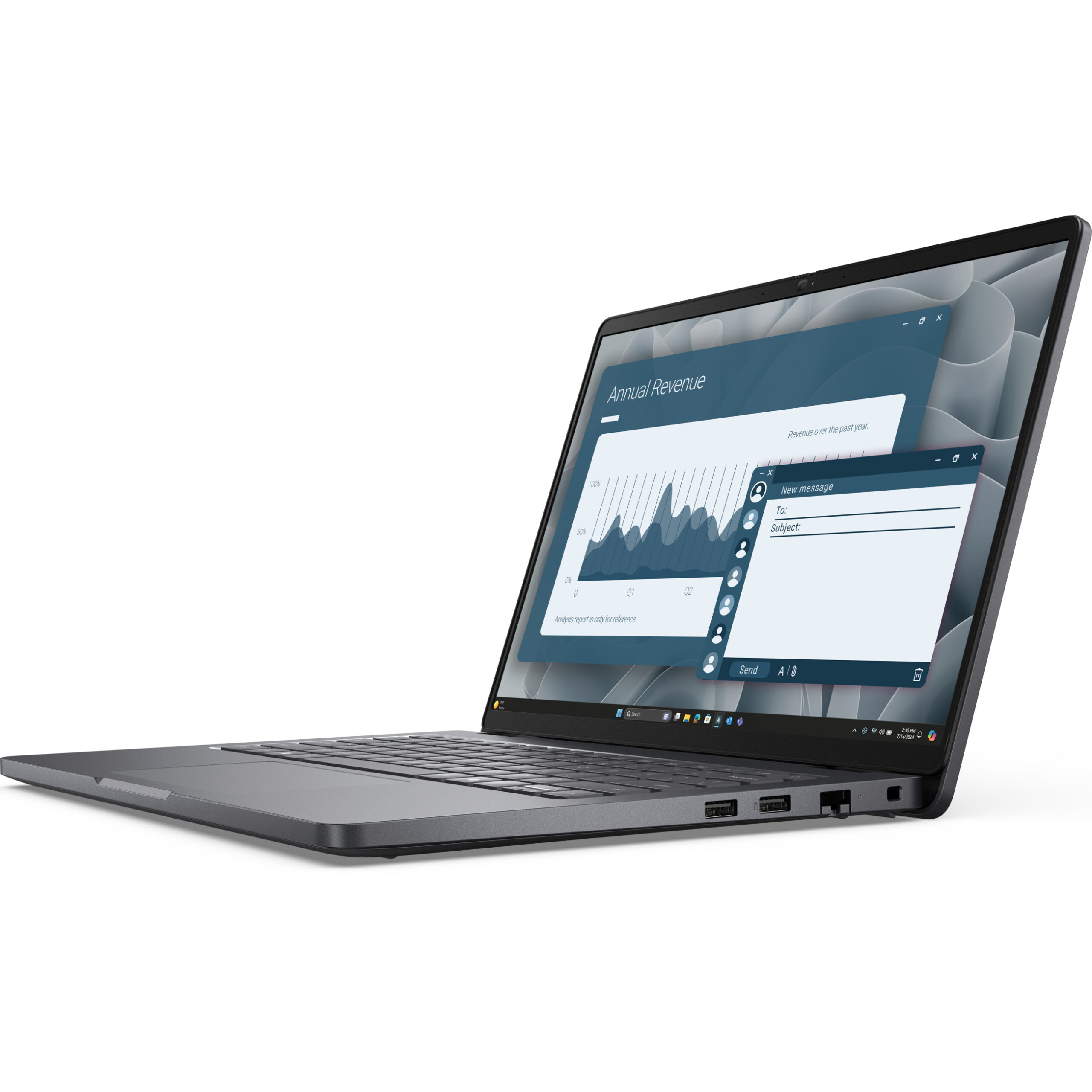 Laptop Dell Pro 14 PC14255 / AMD Ryzen 5 PRO 215 / 16GB DDR5 / 512GB / 14" Full HD+ IPS / AMD Radeon 740M / DE - Zezë - Figura 3