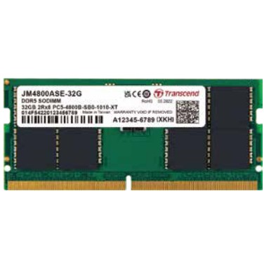 RAM Memorie DDR5 Transcend JetRAM 16GB /4800MHz CL40 UDIMM / JM4800ASE / 16G