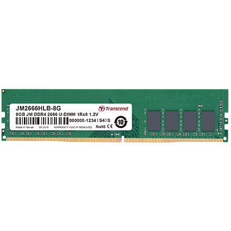RAM Memorie DDR4 Transcend JetRAM 8GB /2666MHz CL19 UDIMM / JM2666HLB / 8G