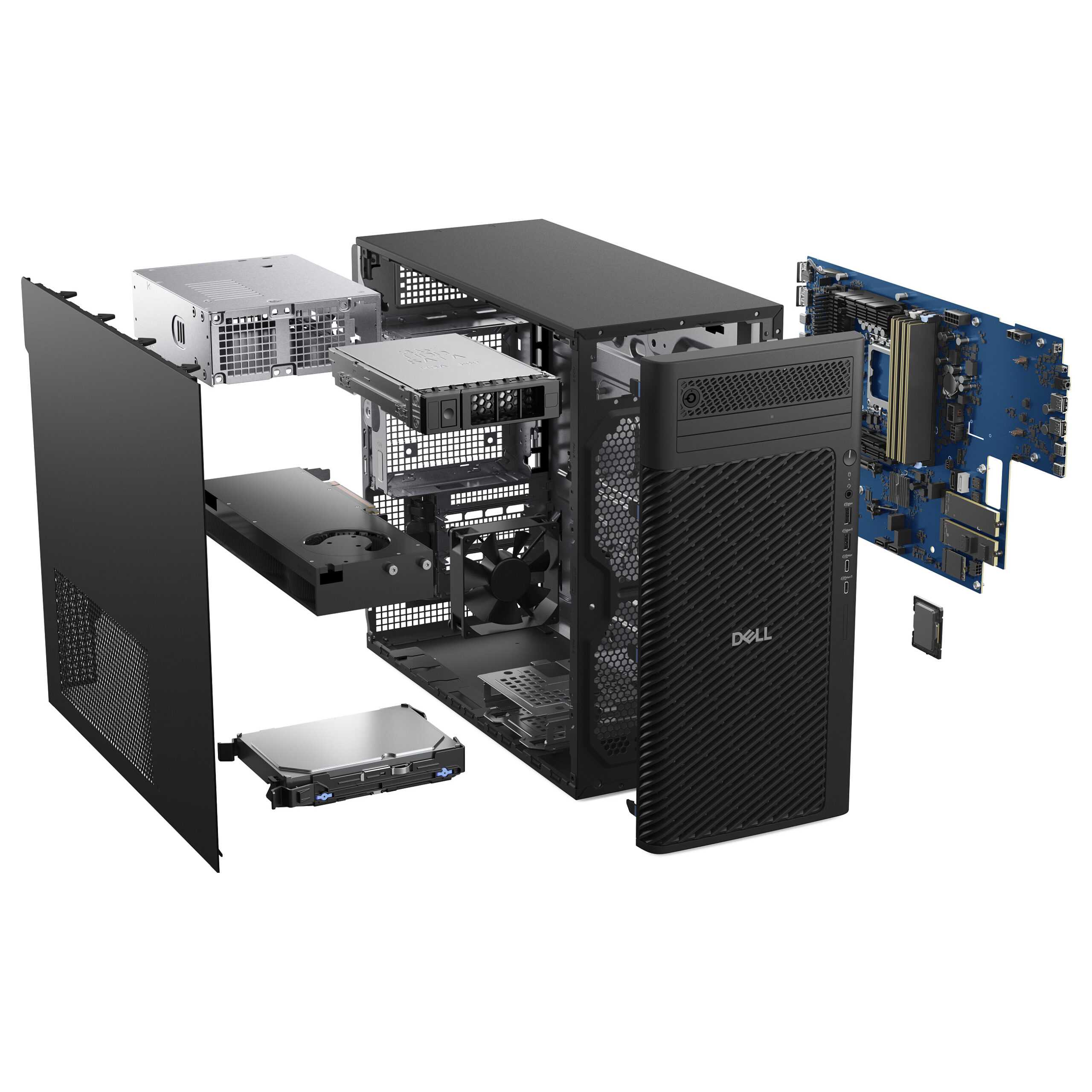 Kompjuter për punë Dell Pro Max Tower T2 FCT2250 / Ultra 7 265 / 32GB / 1TB / Nvidia RTX 2000 Ada - Zezë - Figura 5
