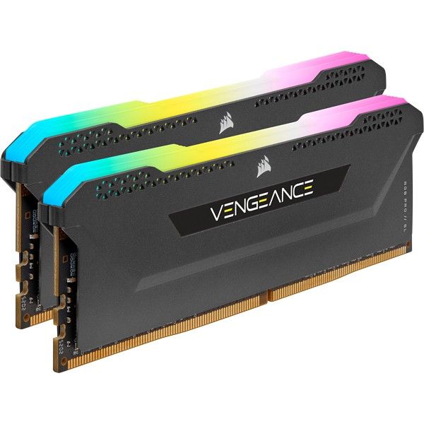RAM Memorie DDR4 Corsair Vengeance RGB Pro SL 32GB /3600MHz CL18 DIMM / Zezë - Figura 2