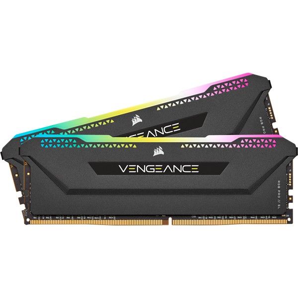 RAM Memorie DDR4 Corsair Vengeance RGB Pro SL 32GB /3600MHz CL18 DIMM / Zezë - Figura 3
