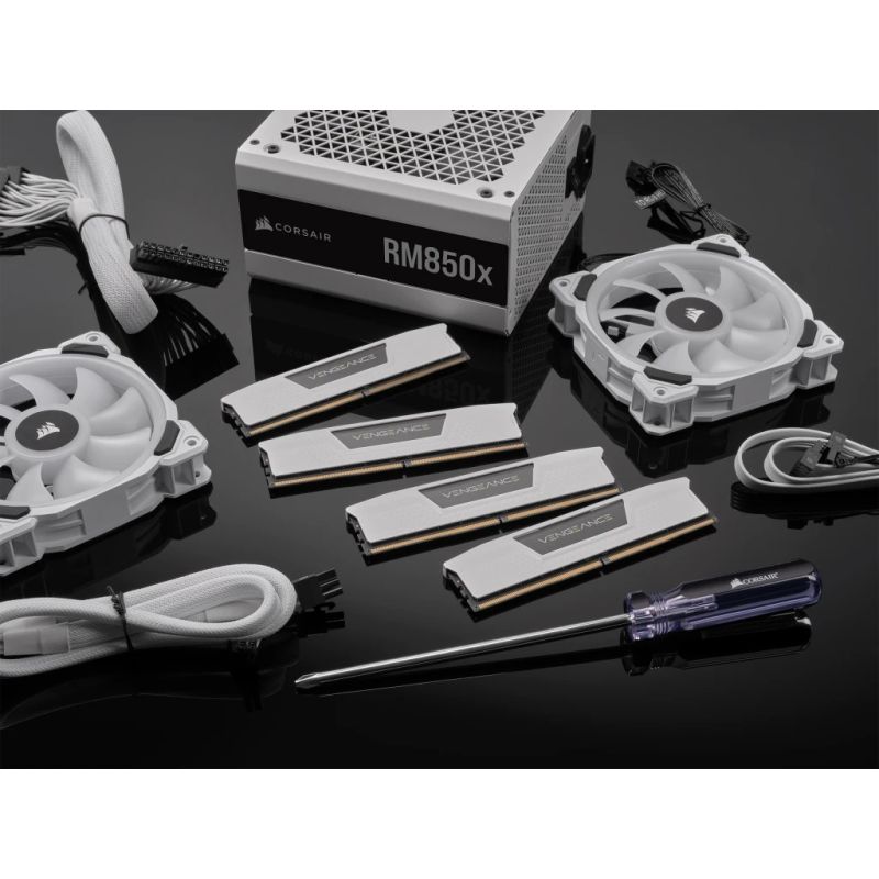 RAM Memorie DDR5 Corsair Vengeance RGB 32GB / 5600MHz CL40 Kit / Bardhë - Figura 3
