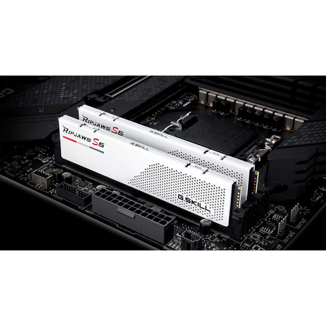 RAM Memorie DDR5 G.SKILL DDR5 32 GB / 6000 MT/s / CL30 / Ripjaws S5 – Intel XMP / Bardhë - Figura 5