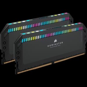 RAM Memorie DDR5 CORSAIR 32 GB / 6400 MT/s – CL32 – DOMINATOR PLATINUM RGB / Zezë