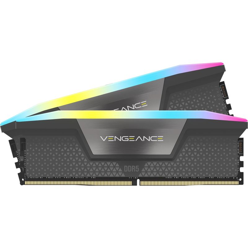 RAM Memorie DDR5 CORSAIR DIMM Kit 32 GB /6000 MT/s – CL28 – VENGEANCE RGB / Zezë - Figura 2