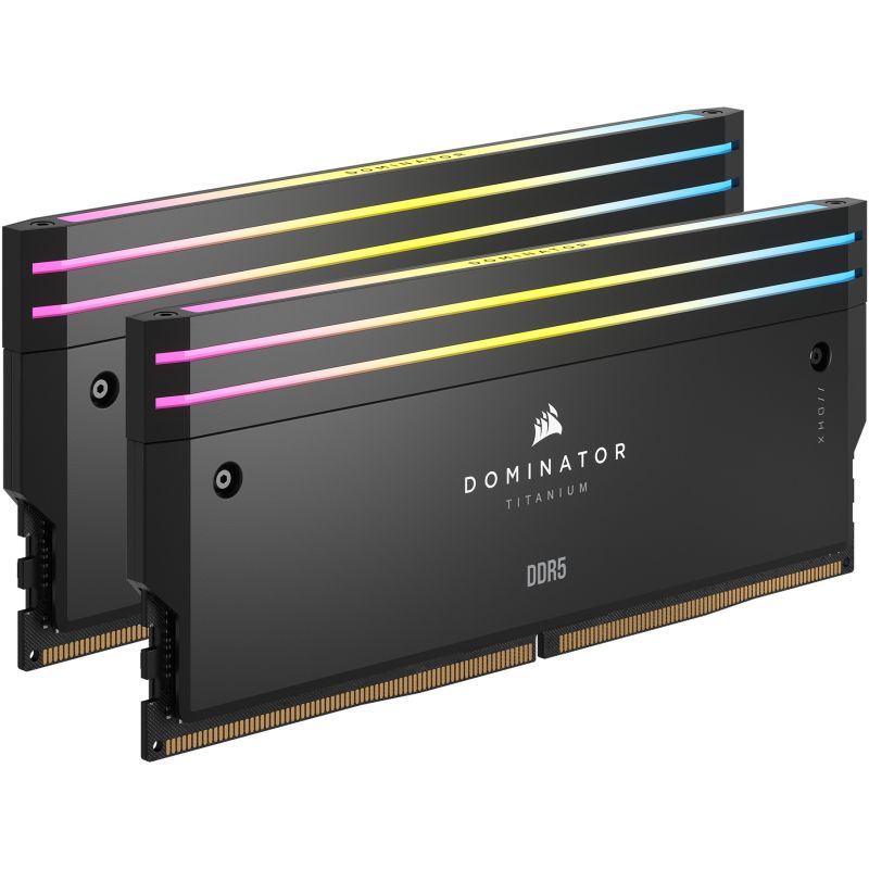 RAM Memorie DDR5 CORSAIR DIMM Kit 64 GB / 6000 MT/s – CL30 – DOMINATOR TITANIUM RGB / Zezë - Figura 2