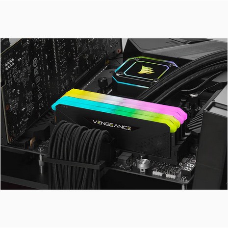 RAM Memorie DDR4 Corsair Vengeance RGB 16GB DDR4-3200 CL16 Optimized for AMD Ryzen / Retail Packaging - Figura 5