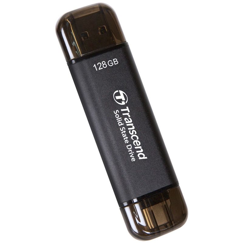 SSD e Jashtme Transcend SSD ESD310C 128GB USB-C USB 3.2 Gen 2x1 e zezë - Figura 2