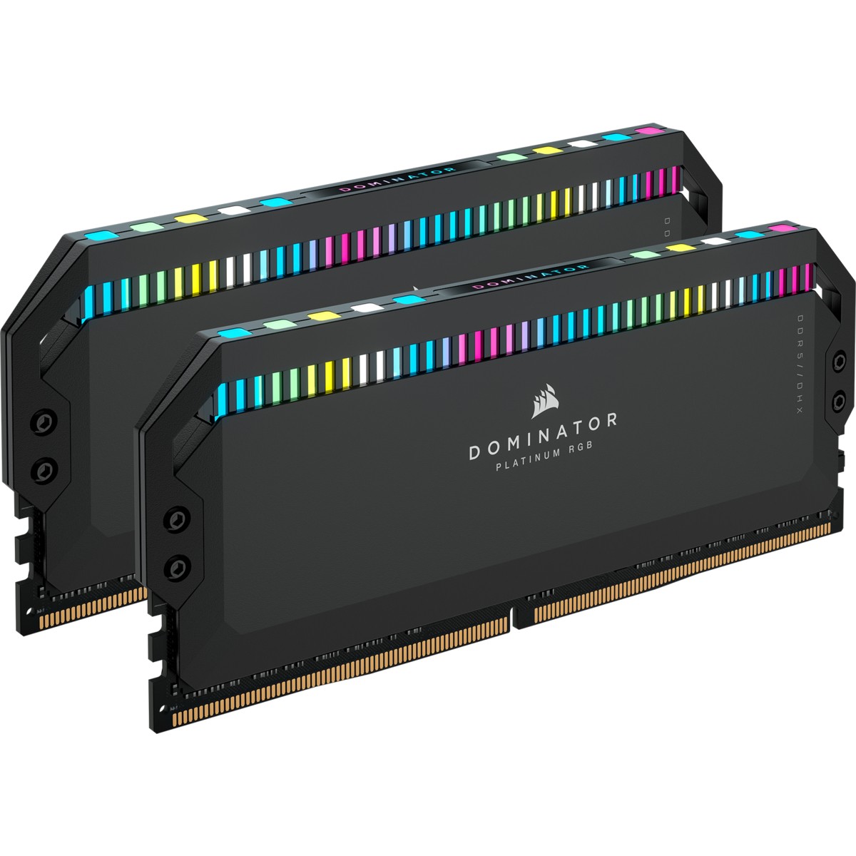 RAM Memorie DDR5 CORSAIR DIMM Kit 64 GB / 6600 MT/s – CL32 – DOMINATOR PLATINUM RGB – INTEL XMP / Zezë