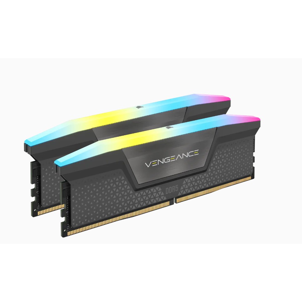 RAM Memorie DDR5 CORSAIR DIMM Kit 64 GB / 5600 MT/s – CL40 – VENGEANCE RGB – AMD EXPO/ Zezë