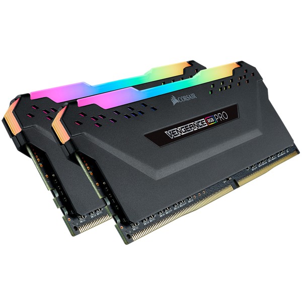 RAM Memorie DDR4 CORSAIR DIMM Kit 16 GB / 2933 MT/s – CL16 – VENGEANCE RGB PRO – INTEL XMP / Zezë
