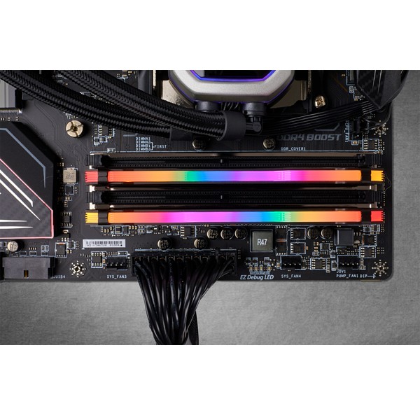 RAM Memorie DDR4 CORSAIR DIMM Kit 16 GB / 2933 MT/s – CL16 – VENGEANCE RGB PRO – INTEL XMP / Zezë - Figura 5