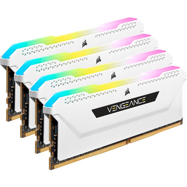 RAM Memorie DDR4 CORSAIR DIMM Kit 32 GB / 3600 MT/s – CL18 – VENGEANCE RGB PRO SL – INTEL XMP/ Bardhë - Figura 2