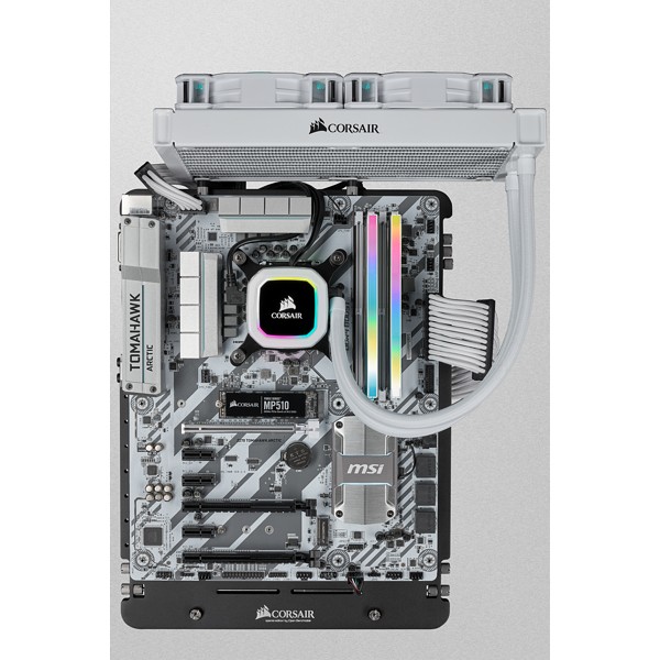 RAM Memorie DDR4 CORSAIR DIMM Kit 32 GB / 3600 MT/s – CL18 – VENGEANCE RGB PRO SL – INTEL XMP/ Bardhë - Figura 5
