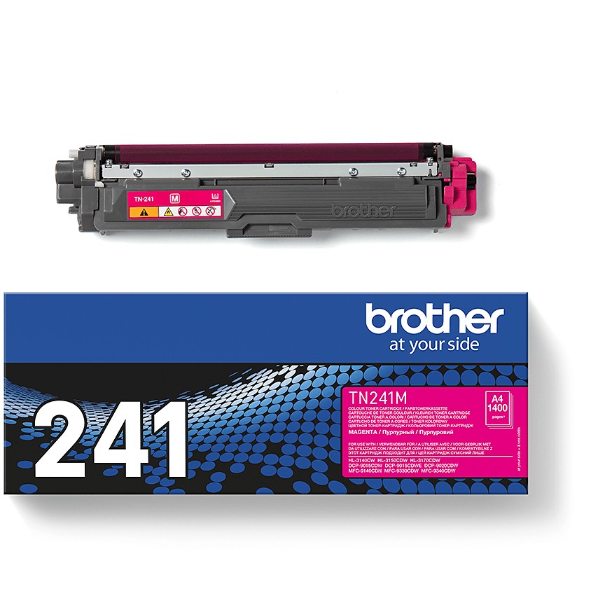 Toner Original Brother TN-241M Magenta Cartridge – HL-3140 / 50 / 70 / 1,400 faqe -Rozë - Figura 2