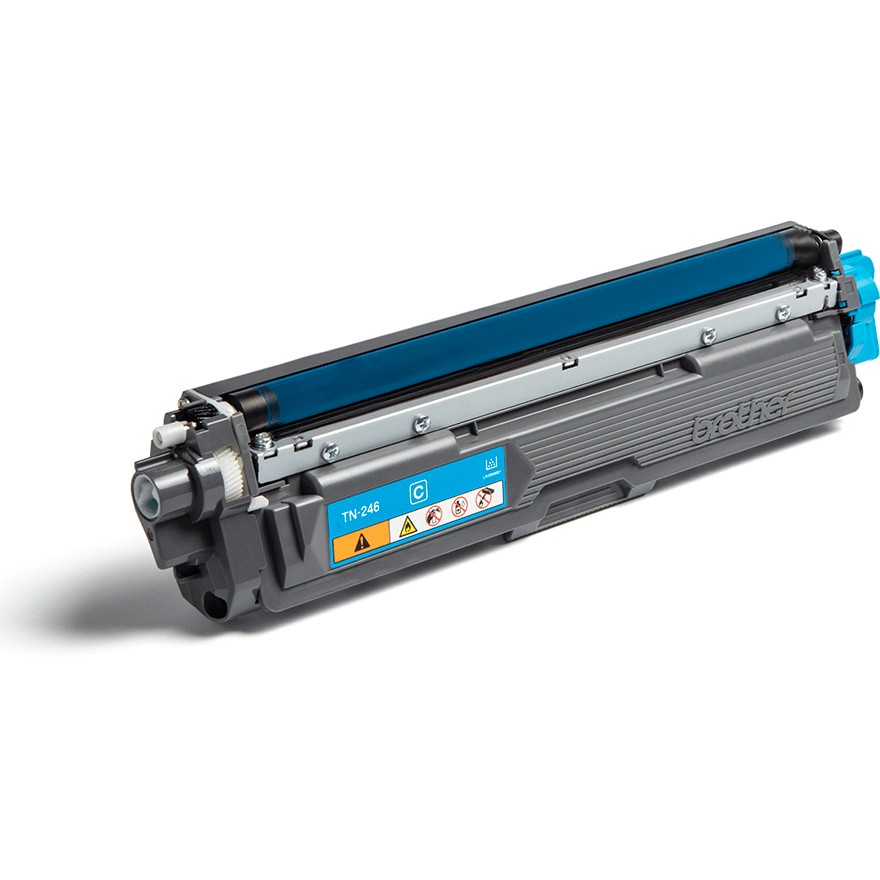 Toner Original Brother TN-246C Cartridge / 2,200 faqe (ISO/IEC 19798) - Blu - Figura 2