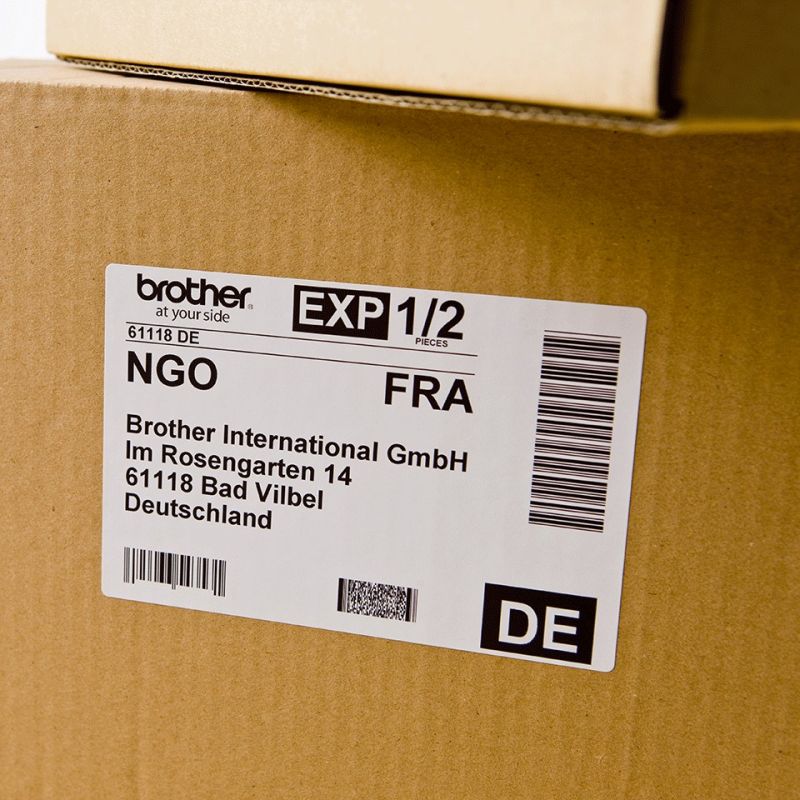 Toner Etiketa Brother DK‑11202 – 62 mm - Figura 3