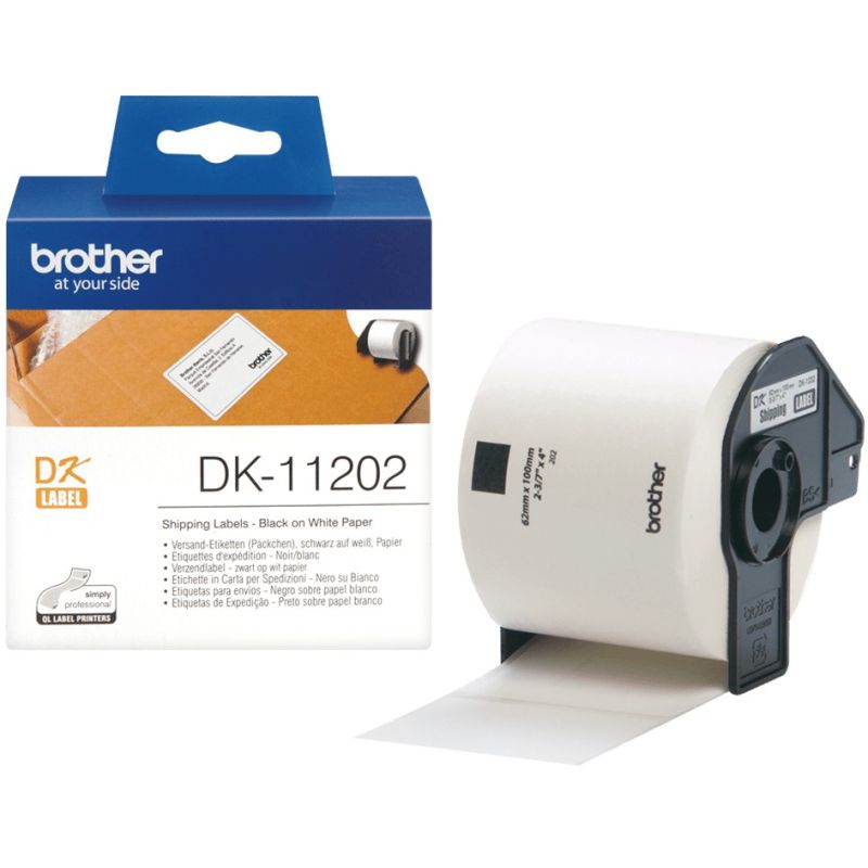Toner Etiketa Brother DK‑11202 – 62 mm