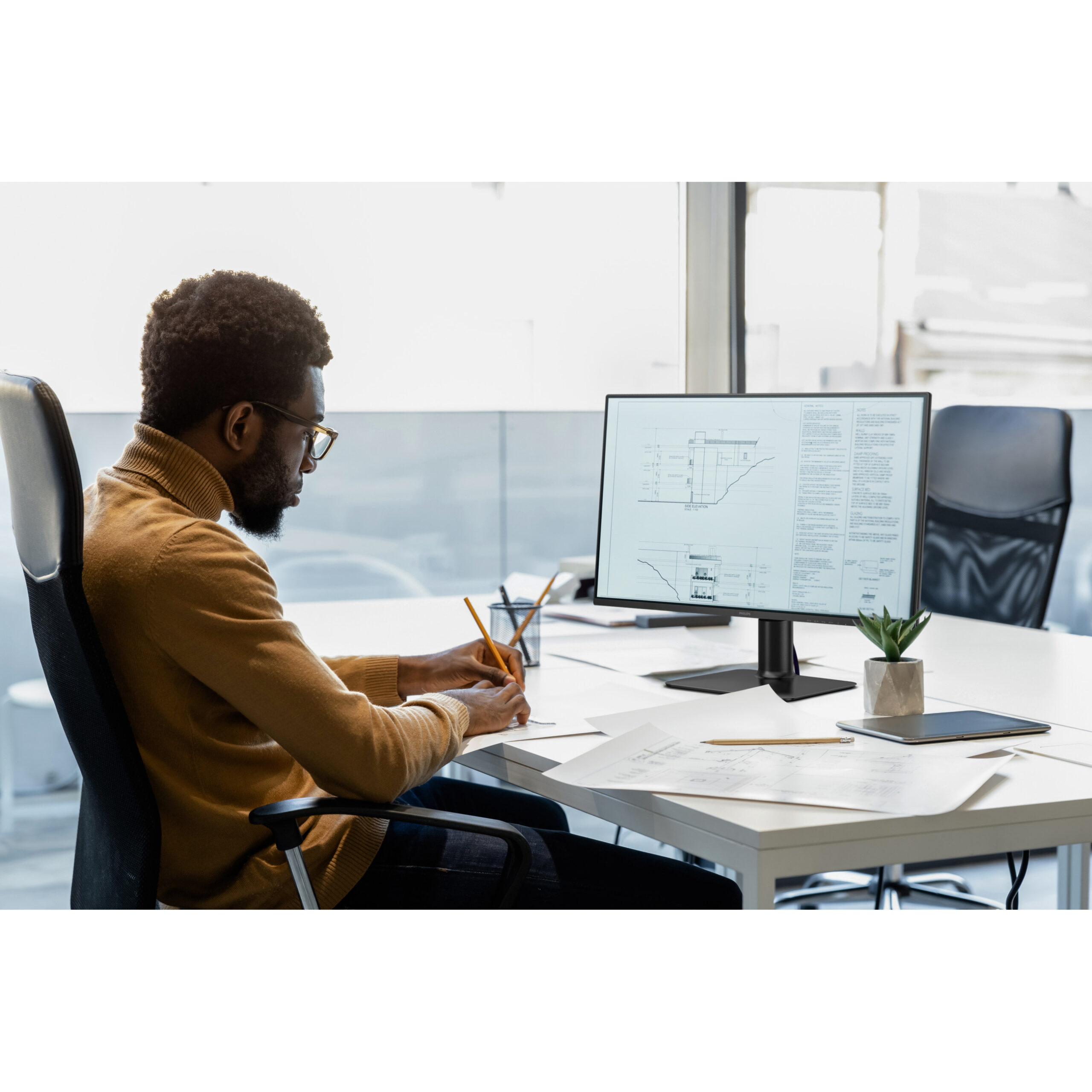 Monitor Philips 27E2N2500/00 / 27"/ Quad HD IPS / LCD / 120Hz / 1ms / HDMI + DisplayPort - Zezë - Figura 3