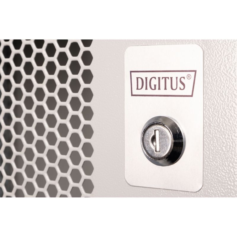 Raft për server DIGITUS / Wall-Mounted Enclosure / SOHO PRO / 12U / 595x540x400 mm / 19" - Bezhë e hapur - Figura 5