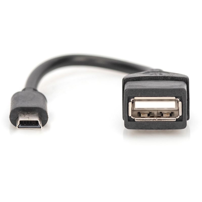 Adapter USB DIGITUS OTG USB 2.0 Mini‑B në USB‑A Plug/Socket 0.2m - Figura 3