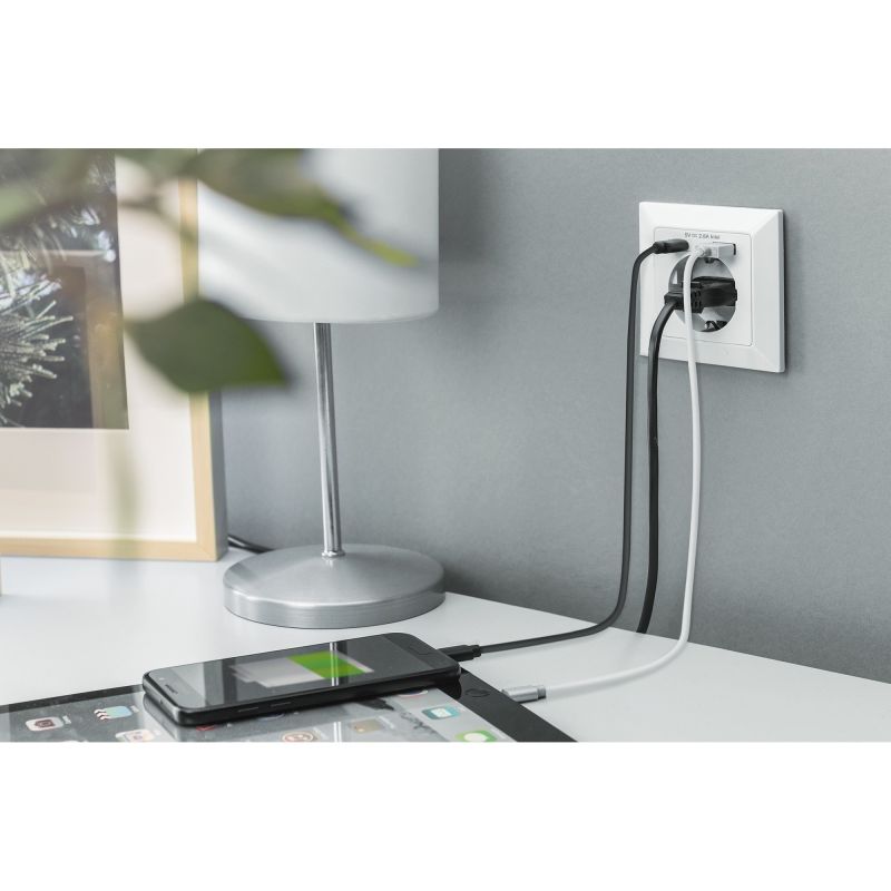 Adapter USB DIGITUS Safety In‑Wall Socket with USB Type‑C / USB‑A - Figura 4