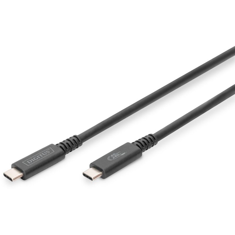 Kabllo USB DIGITUS 4.0 Type‑C në Type‑C 0.8m 8K