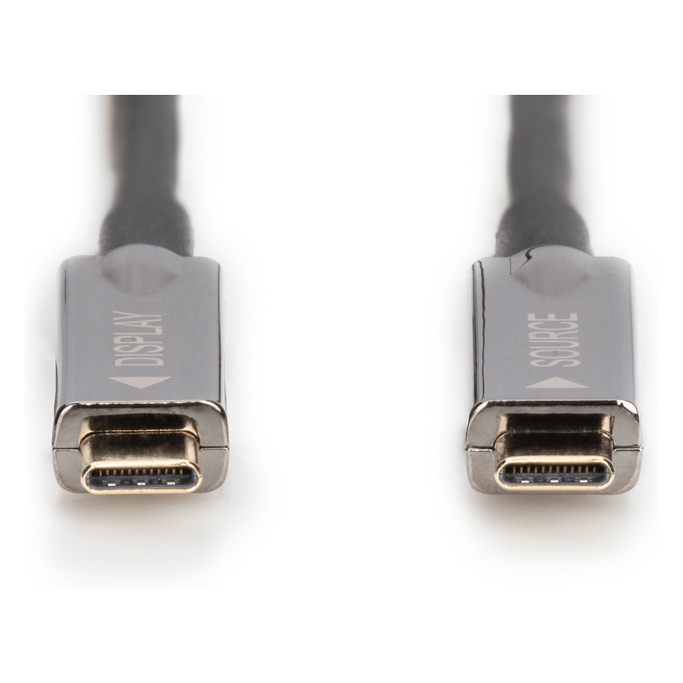 Kabllo USB-C DIGITUS 4K USB 3.1 Type-C AOC AV Connection Cable / 15 m - Zezë - Figura 2