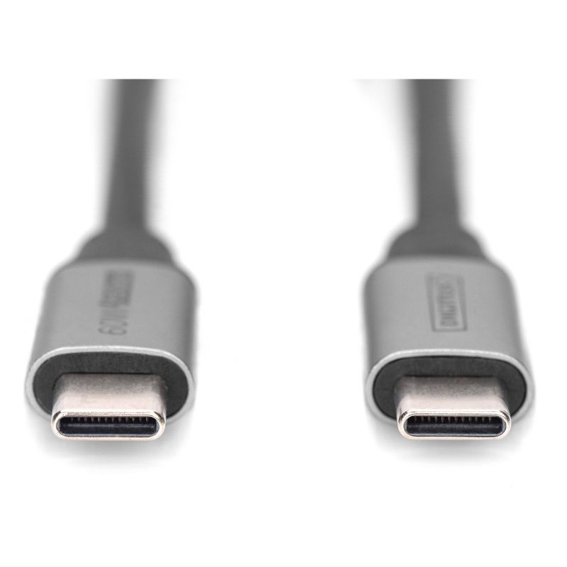 Kabllo USB DIGITUS 3.0 Type‑C në Type‑C Plug/Plug 1m - Zezë - Figura 2