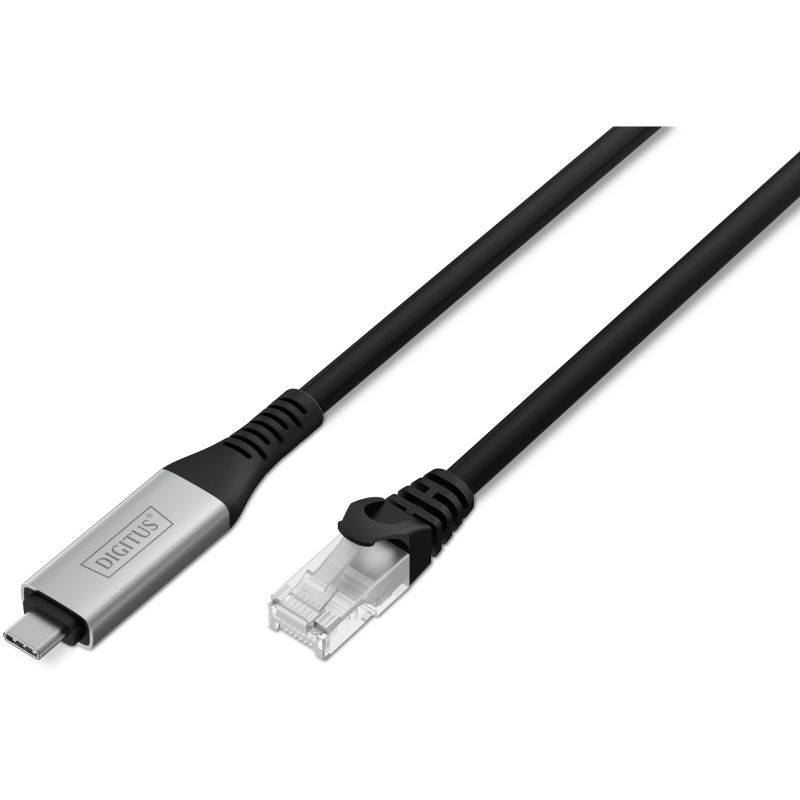 Kabllo USB DIGITUS 3.2 në RJ45 Ethernet S/FTP 1 Gbit/s 5m