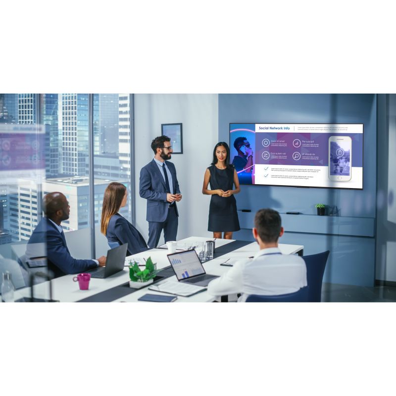 Ekran interaktiv AVOCOR E Series AVE-9200 / 92" / Touch - Figura 2