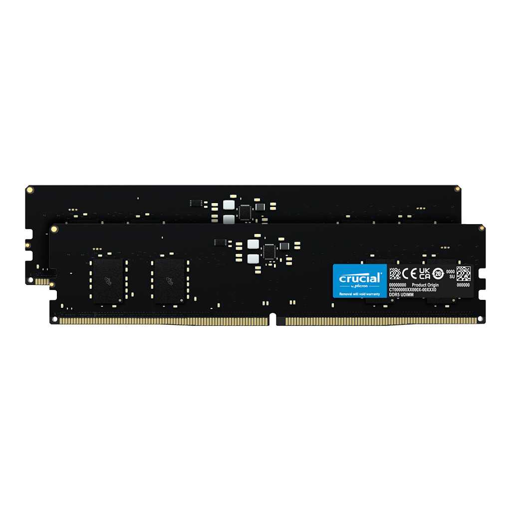 Ram Memorie DDR5 Crucial DIMM 16GB(2x8GB) 5600MHz CL46