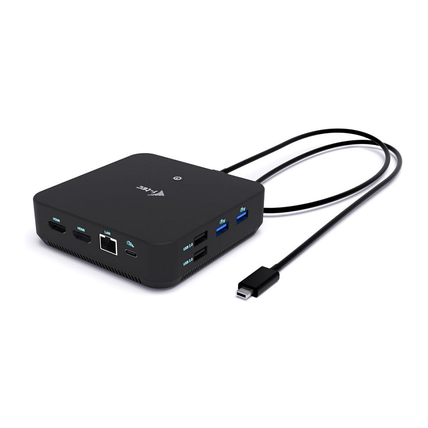 Docking Station I‑TEC USB‑C 2x HDMI + 1x DisplayPort + 1x GLAN + 1x USB‑C 3.2 + 3x USB‑A 3.2 + 2x USB 2.0 + 1x 3.5mm Audio – Zezë - Figura 2
