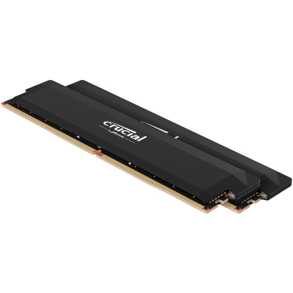 RAM Memorie DDR5 64 GB Crucial Pro UDIMM 6400 CL40 (2x 32 GB) Dual-Kit – Overclocking