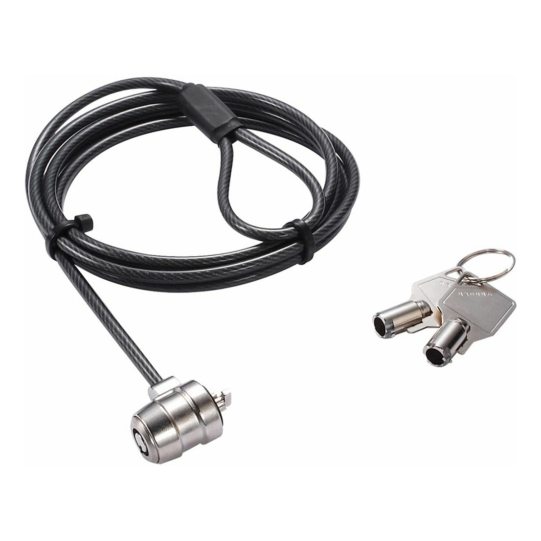 Aksesorë për laptop Dicota Security Cable T‑Lock Base Keyed 3x7mm Slot – Zezë - Figura 2