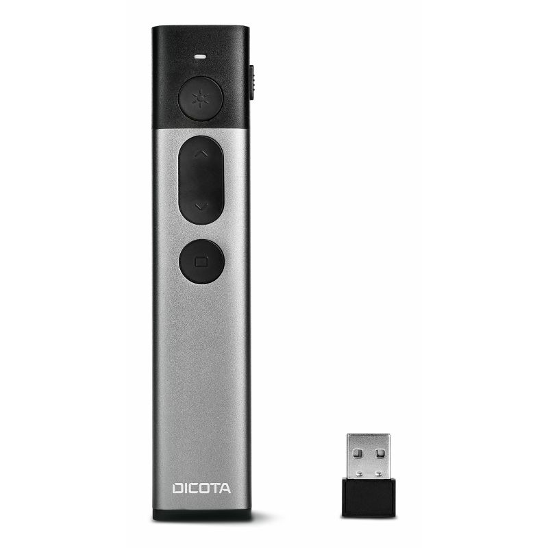 Aksesorë për konferencë Dicota Wireless Laser Presenter – Argjend/Zezë - Figura 2