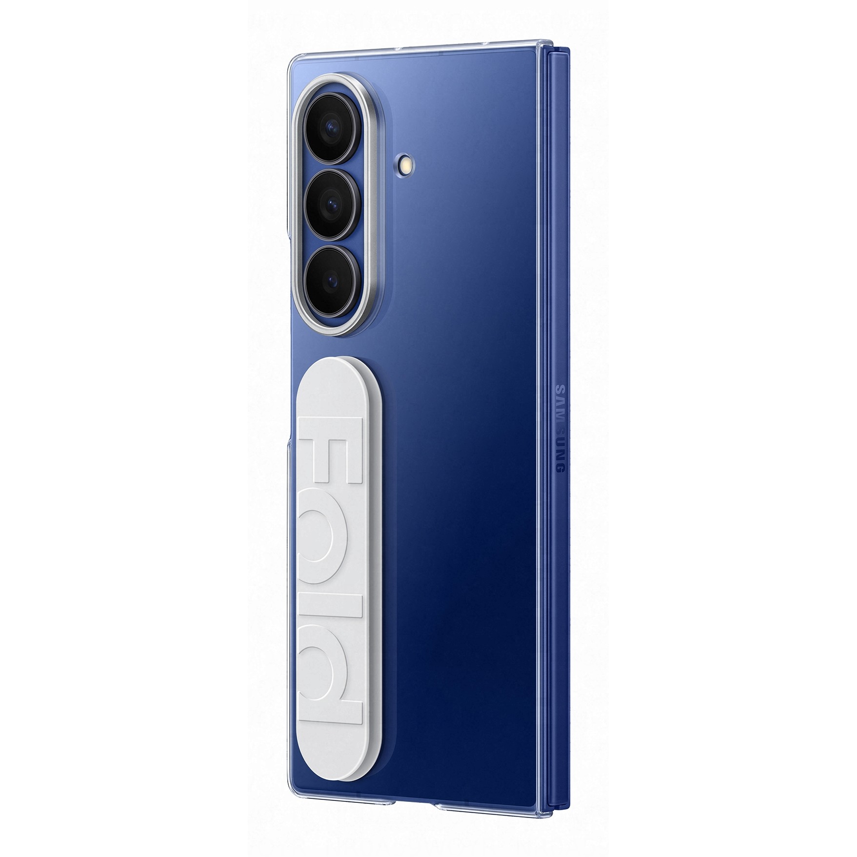 Aksesorë për telefon Samsung Clear Grip Case for Galaxy Z Fold7 - Transparent - Figura 3