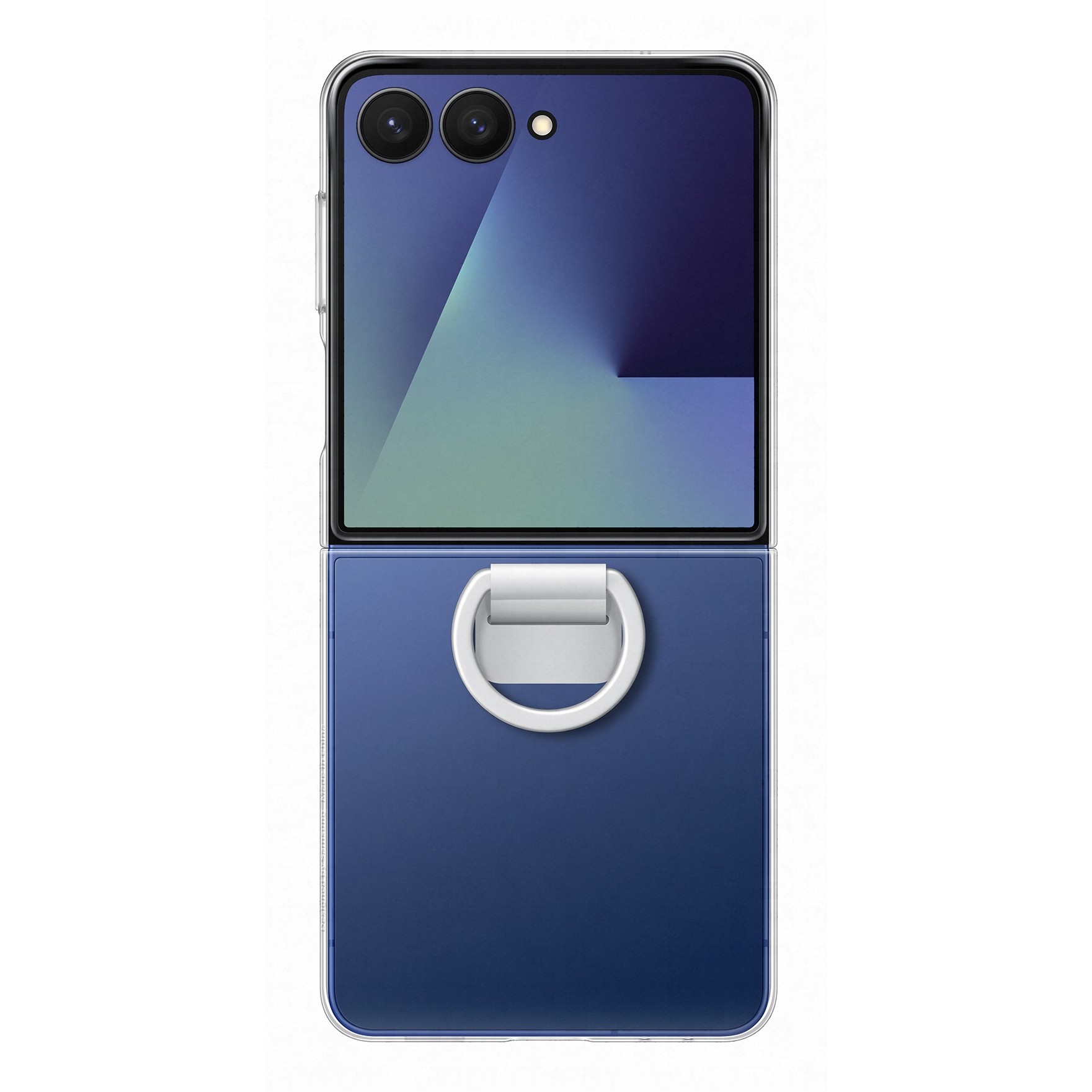 Aksesorë për telefon Samsung Ring Case (Clear) for Galaxy Z Flip7 - Bardhë - Figura 3