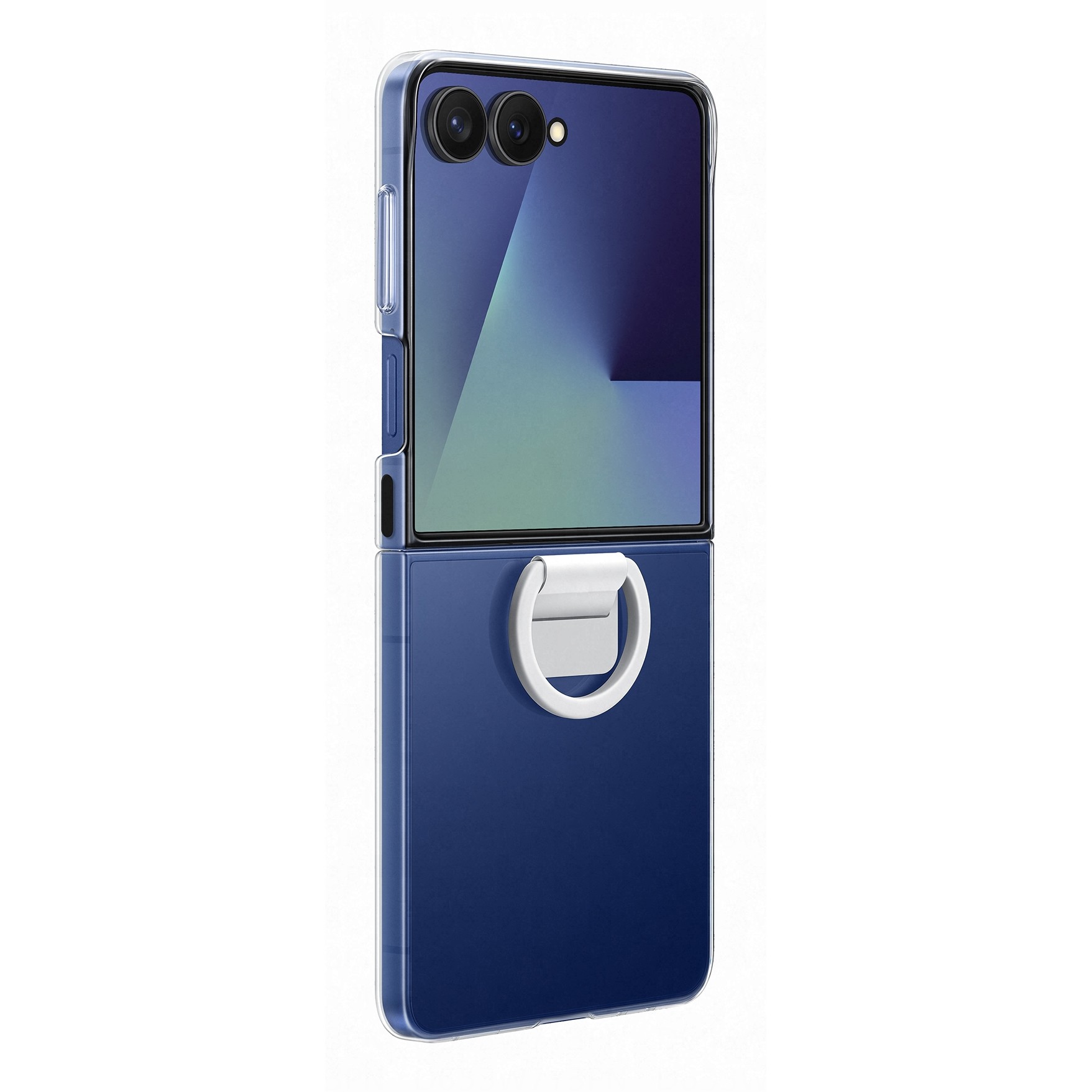 Aksesorë për telefon Samsung Ring Case (Clear) for Galaxy Z Flip7 - Bardhë - Figura 4