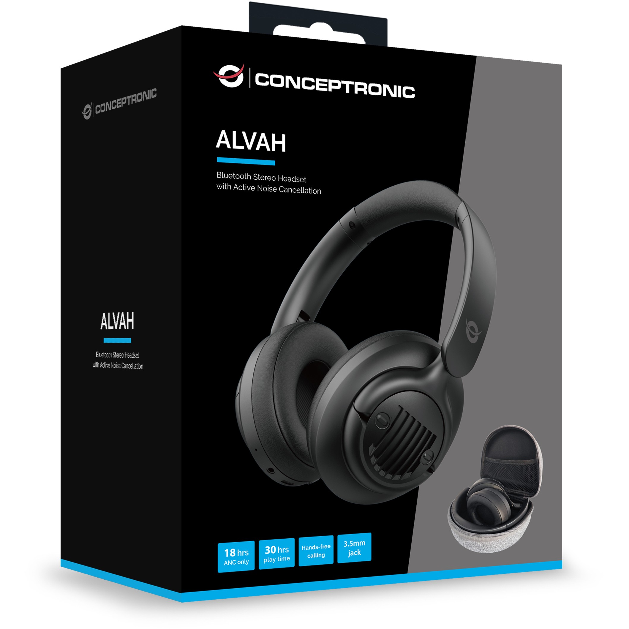 Kufje pa Kabllo CONCEPTRONIC Wireless Stereo Headset / Bluetooth 5.4 / 25h Playtime - Zezë - Figura 5