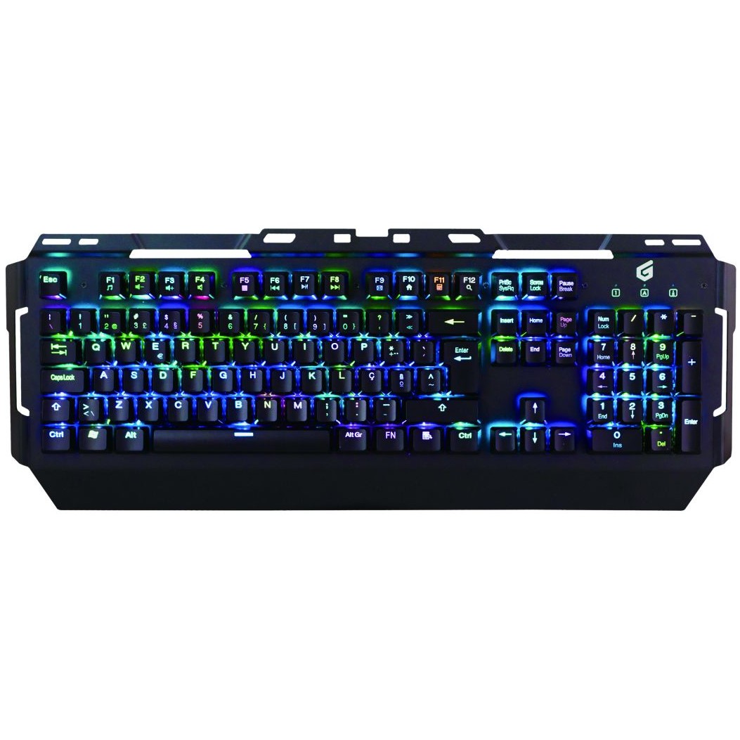 Tastierë Gaming Conceptronic Blue Switches RGB Wired / Portuguese Layout / QWERTY - Zezë - Figura 4