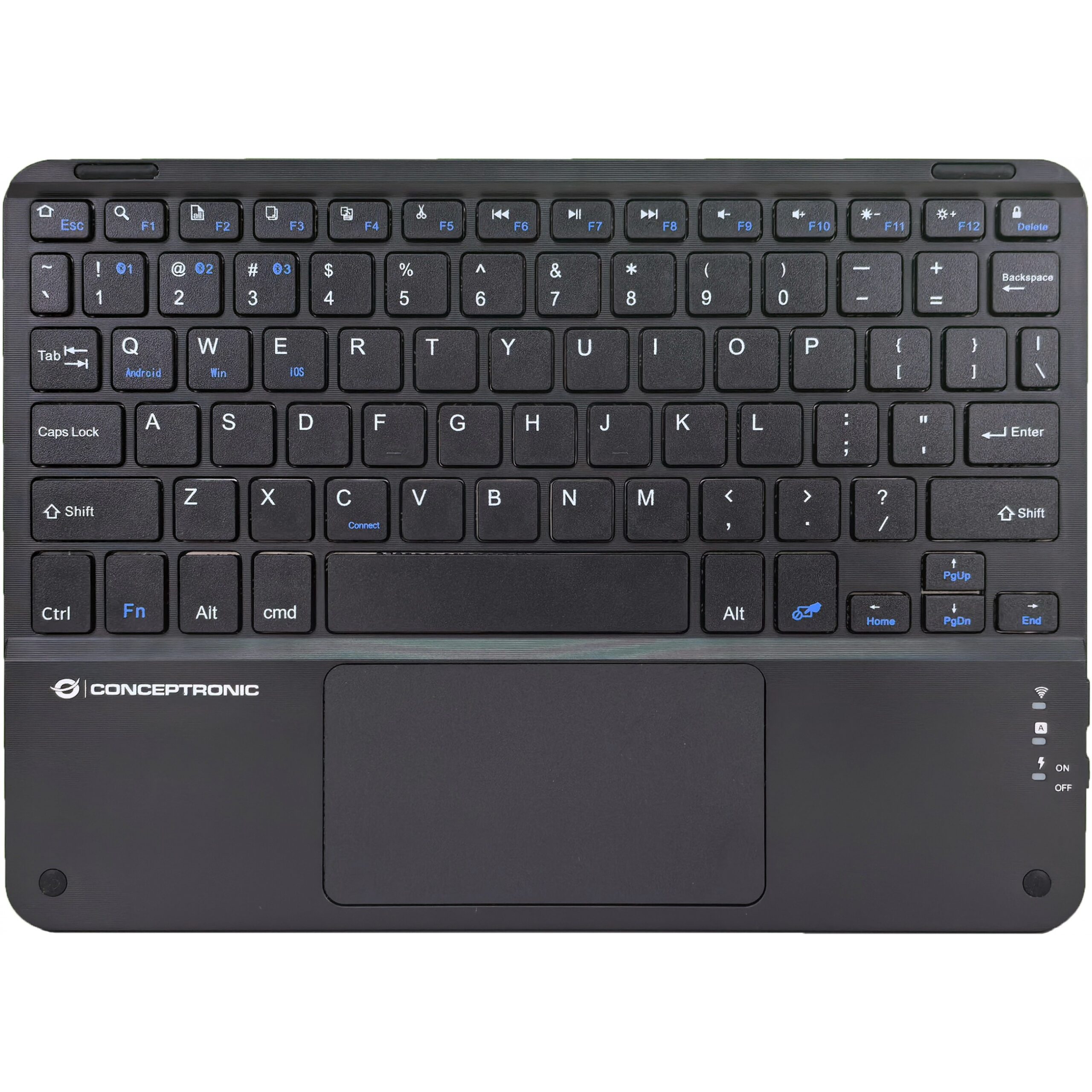 Aksesorë për tablet CONCEPTRONIC / QWERTY US Layout / 10" - Zezë