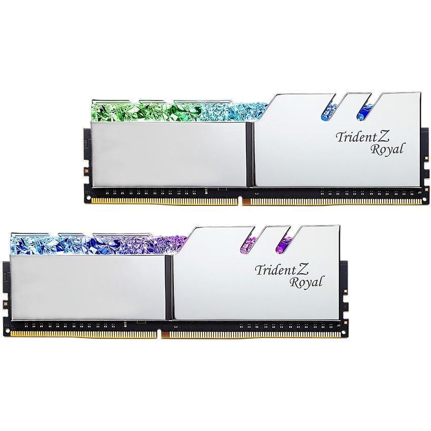 RAM Memorie G.SKILL Trident Z Royal DDR4-3600 CL16 / 32GB (2x16GB) / DIMM / Kit / F4-3600C16D-32GTRSC / Intel XMP - Figura 2