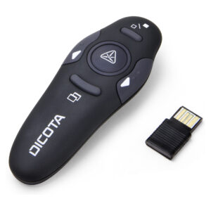 Aksesorë për konferencë Dicota Pin Point Wireless Laser Pointer – Zezë