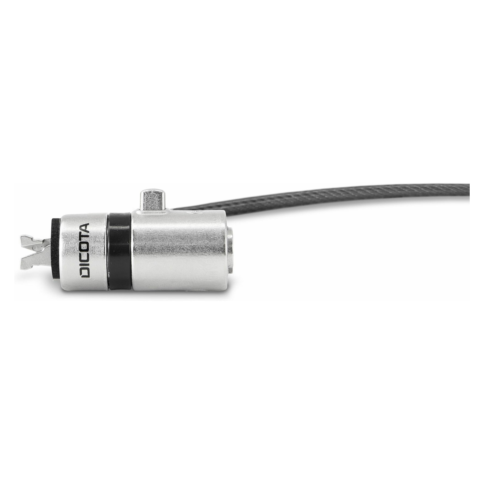 Aksesorë për laptop Dicota Laptop Lock Universal Mini – Argjend - Figura 4