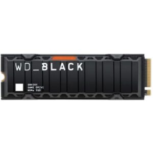 SSD e brendshme WD Black SN850X PCIe Gen 4 Gaming with Heat Sink 1TB 7300MB/s R