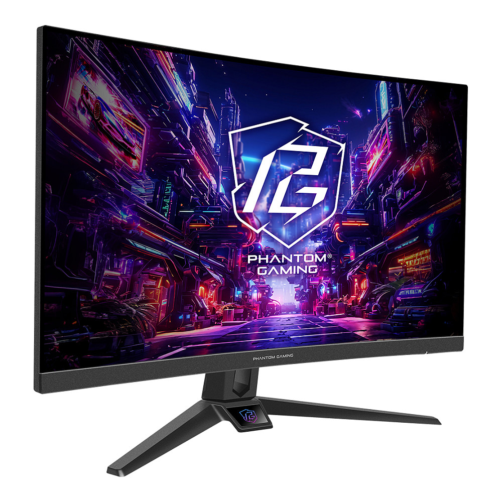 Monitor Gaming ASRock PG27FRS1A / 27" / Full HD VA / LCD / 280 Hz / 1 ms / HDMI+DP / Curved - Zezë - Figura 2