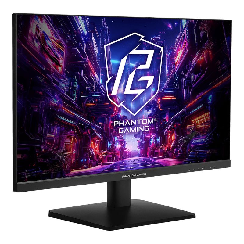 Monitor Gaming ASRock PG27QFT1B / 27" / Quad HD IPS / LED / 180 Hz / 1 ms / HDMI+DP - Zezë - Figura 2