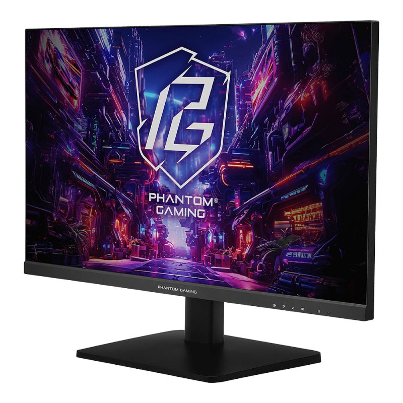 Monitor Gaming ASRock PG27QFT1B / 27" / Quad HD IPS / LED / 180 Hz / 1 ms / HDMI+DP - Zezë - Figura 3